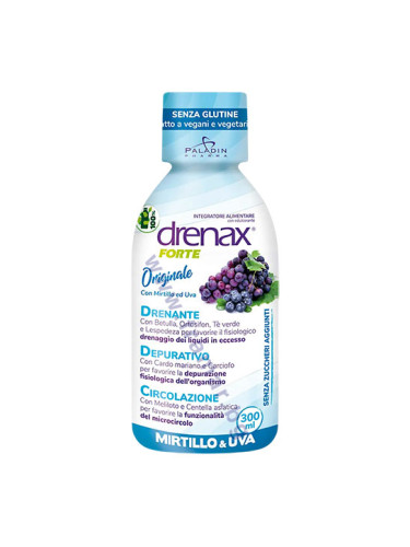 ДРЕНАКС ФОРТЕ БОРОВИНКА И ГРОЗДЕ ПРИ ЗАДЪРЖАНЕ НА ТЕЧНОСТИ 300 мл