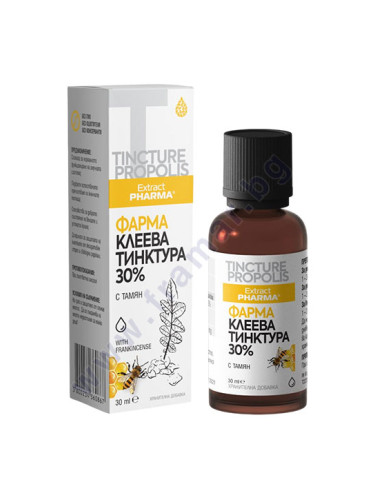 ФАРМА КЛЕЕВА ТИНКТУРА 30% С ТАМЯН 30 мл ЕКСТРАКТФАРМА