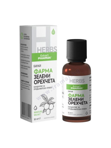 ФАРМА ЗЕЛЕНИ ОРЕХЧЕТА 30 мл ЕКСТРАКТ ФАРМА 
