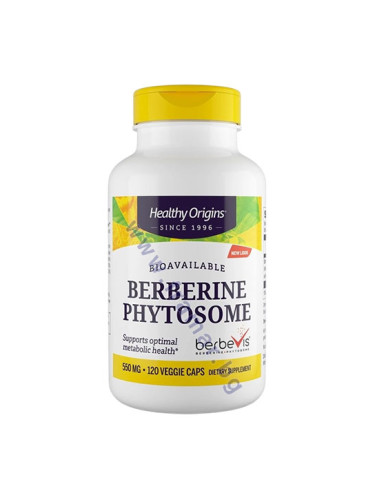 ФИТОЗОМЕН БЕРБЕРИН BERBEVIS капсули * 120 HEALTHY ORIGINS
