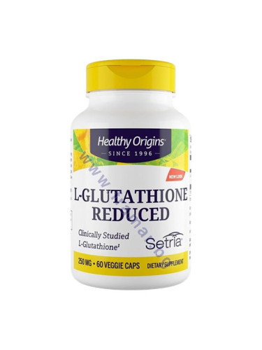 L-ГЛУТАТИОН капсули * 60 HEALTHY ORIGINS