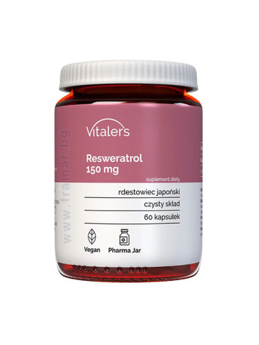 ВИТАЛЕРС РЕСВЕРАТРОЛ капсули 150 мг * 60