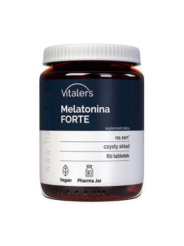 ВИТАЛЕРС МЕЛАТОНИН ФОРТЕ таблетки 4 мг * 60 