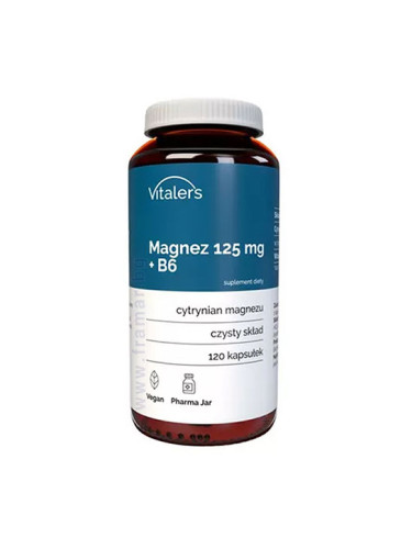 ВИТАЛЕРС МАГНЕЗИЙ + ВИТАМИН B6 капсули * 120 