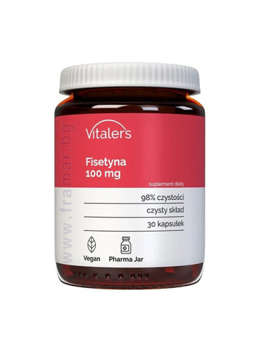 ВИТАЛЕРС ФИЗЕТИН капсули 100 мг * 30 