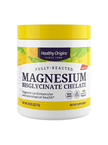 МАГНЕЗИЙ БИСГЛИЦИНАТ прах 227 г HEALTHY ORIGINS