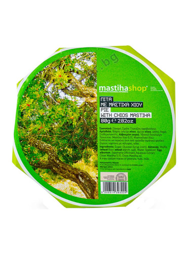 МАСТИХА ПИТА С ВАФЛЕНИ КОРИ И МАСТИХА 80 г 