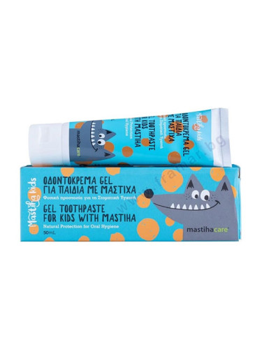 МАСТИХА ДЕТСКА ГЕЛ ПАСТА ЗА ЗЪБИ С МАСТИХА 50 мл