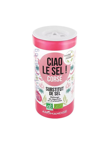 АРОМАНДИСЕ АЛТЕРНАТИВЕН ЗАМЕСТИТЕЛ НА ОБИКНОВЕНАТА СОЛ С НАСИТЕН ВКУС 70 г 