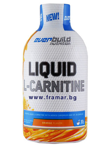 L - КАРНИТИН ТЕЧЕН 1500 мг + ХРОМ с вкус на портокал 450 мл