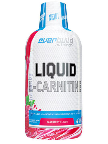 ТЕЧЕН L-КАРНИТИН + ХРОМ с вкус на малина 450 мл EVERBUILD NUTRITION