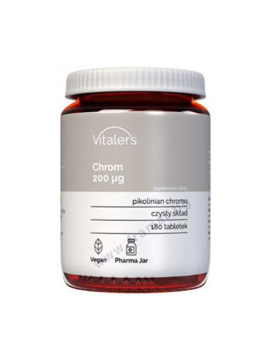 ВИТАЛЕРС ХРОМ таблетки 200 мкг * 180