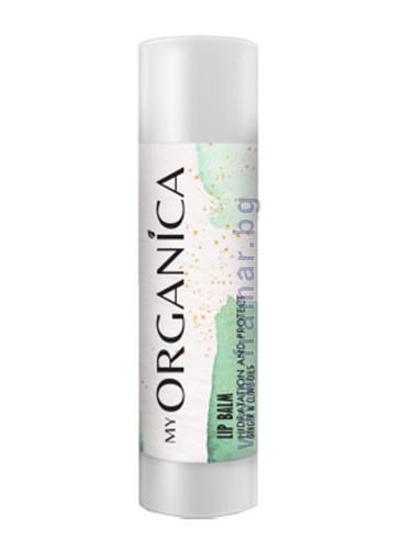 МАЙ ОРГАНИКА БАЛСАМ ЗА ХИДРАТАЦИЯ И ЗАЩИТА НА УСТНИТЕ С ДЖИНДЖИФИЛ 4.3 мл