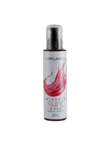 МАЙ ОРГАНИКА MIRACLE SHINE ПОДХРАНВАЩА И ХИДРАТИРАЩА МАСКА ЗА КОСА 200 мл