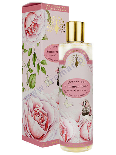 ИНГЛИШ СОУП КАМПЪНИ ДУШ ГЕЛ ЛЯТНА РОЗА 300 мл
