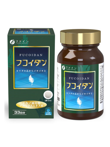 Фукоидан (морски водорасли) + агарикус 198 таблетки | Fine Japan