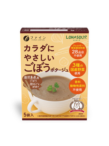 Японска крем-супа с репей, 5 пакетчета х 13 g | Fine Japan