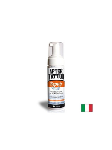 Почистваща мус-пяна за нова татуировка с алое и пантенол After Tattoo Repair | Fitobios 