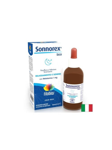 Капки за заспиване с пасифлора и мелатонин Sonnorex | Fitobios