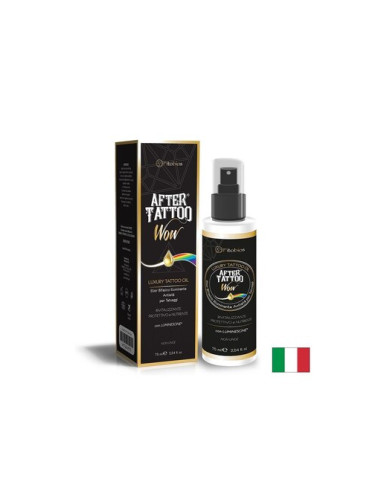 Спрей за татуировки, подхранване и блясък After Tattoo Wow | Fitobios