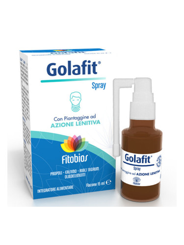 Голафит (спрей за гърло с живовляк, прополис и етерични масла) 15 ml | Fitobios
