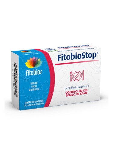 Контрол на апетита и емоционалното хранене FitobioStop, 30 дъвчащи таблетки