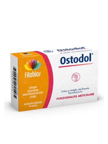 Ostodol – Подвижност и комфорт за ставите с куркума, глюкозамин и дяволски нокът, 24 капсули