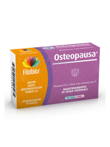 Остеопауза (с калций, витамини и растителни екстракти) 40 таблетки | Fitobios