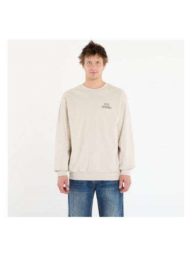 Суитшърт Vans Stomper Loose Fit Crew Taupe Mist L