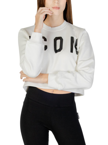 Дамски бял суитшърт