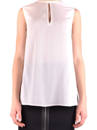 Бяла блуза без ръкави Pinko