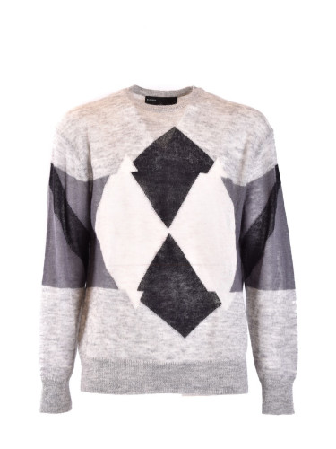 Мъжки пуловер Neil Barrett с геометричен модел