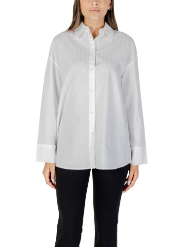 Бяла риза Armani Exchange