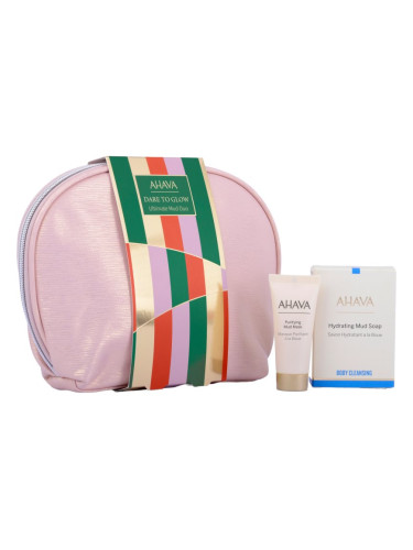 AHAVA Dare to Glow Ultimate Mud Duo подаръчен комплект за тяло и лице