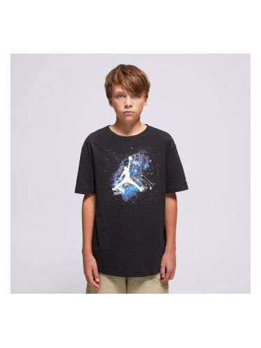 Jordan Тениска Jdb Sky Is Not The Limit Glow Boy детски Дрехи Тениски 95D948-023 Черен