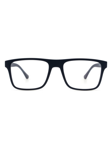 Emporio Armani EA 4115 57591W 54 (kлип-он) - диоптрични очила, правоъгълна, мъжки, сини
