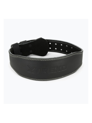 Колан за вдигане на тежести TREXO GymRat leather black