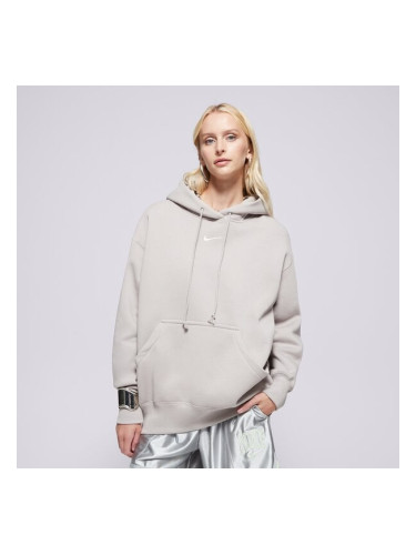 Nike Суитчър С Качулка W Nsw Phnx Flc Os Po Hoodie дамски Дрехи Суичъри DQ5860-009 Сив