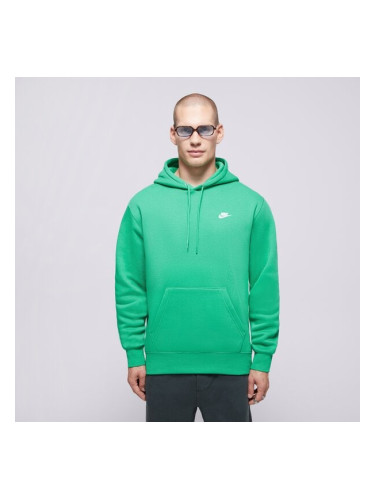Nike Суитчър С Качулка M Nk Club Bb Po Hoodie мъжки Дрехи Суичъри FN3859-324 Зелен