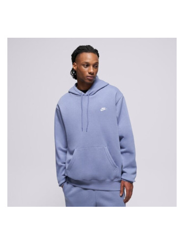 Nike Суитчър С Качулка M Nk Club Bb Po Hoodie мъжки Дрехи Суичъри FN3859-499 Син