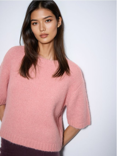 Mohito - Пуловер със съдържание на вълна - пастелно розово