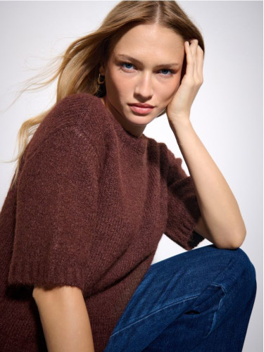 Mohito - Пуловер със съдържание на вълна - кафяво
