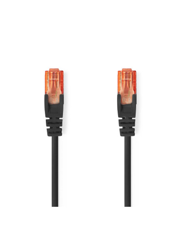 LAN кабел, категория 6, Cu, RJ45 към RJ45, 1.5m, CCGL85200BK15, NEDIS