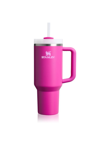 Stanley Quencher H2.O FlowState™ Tumbler неръждаема термочаша със сламка голям Violet Blossom 1180 мл.