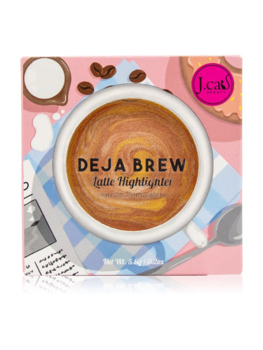 J.Cat Beauty Deja Brew озарител цвят 101 Cafe Elevation 5.6 гр.