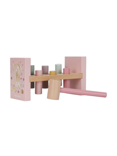 Little Dutch Fairy Garden Pounding Bench игра с чукче 12 m+ 1 бр.