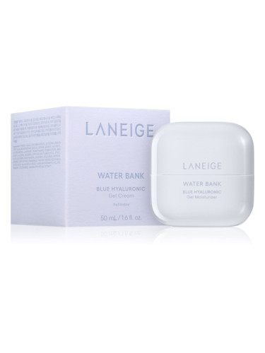 LANEIGE Water Bank Blue Hyaluronic Gel Cream Refillable хидратиращ гел крем за смесена и мазна кожа за многократно пълнене 50 мл.