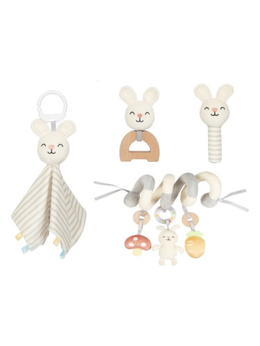 eliNeli Gift Set 4 in 1 подаръчен комплект за бебета Bunny 1 бр.
