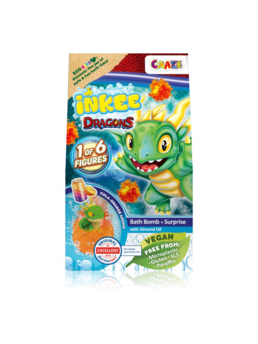 Craze INKEE Dragons бомбичка за вана 1 бр.