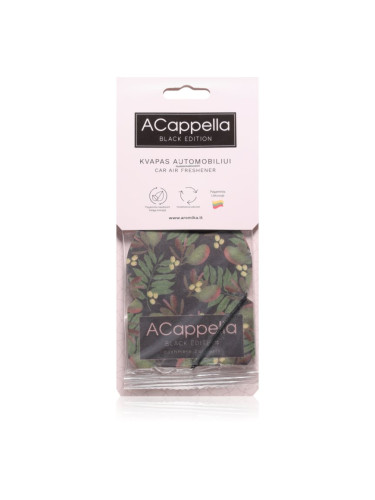 ACappella Black Edition aроматизатор за автомобил 1 бр.